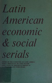 Front cover of Latin American serials by Committee on Latin America