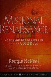 Front cover of Missional renaissance by Reggie McNeal