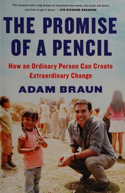Front cover of The promise of a pencil by Adam Braun