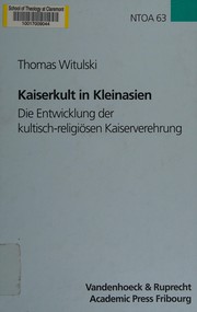 Front cover of Kaiserkult in Kleinasien by Thomas Witulski