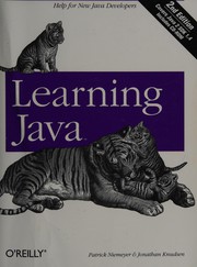 Cover of Learning Java by Patrick Niemeyer