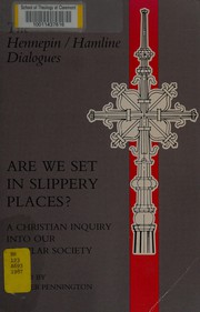 Front cover of Are we set in slippery places? by Chester A. Pennington