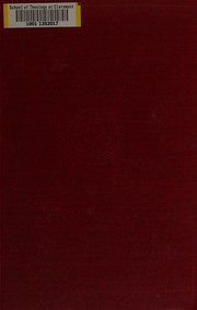 Front cover of St. Paul's conception of Christianity by Alexander Balmain Bruce