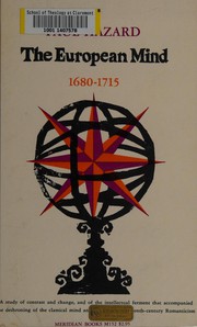 Cover of The European mind, 1680-1715 by Paul Hazard