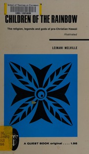 Front cover of Children of the rainbow by Leinani Melville