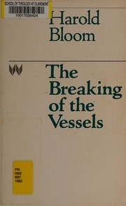Front cover of The breaking of the vessels by Harold Bloom