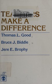 Cover of Teachers make a difference by Thomas L. Good