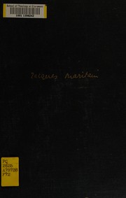 Cover of Art and poetry by Jacques Maritain