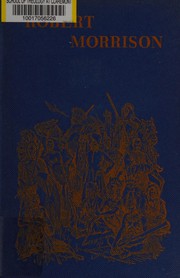 Cover of Robert Morrison by Phyllis Matthewman