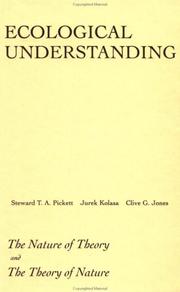 Cover of Ecological understanding by Steward T. Pickett
