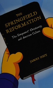 Front cover of The Springfield reformation by Jamey Heit
