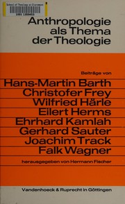 Cover of Anthropologie als Thema der Theologie by Fischer, Hermann