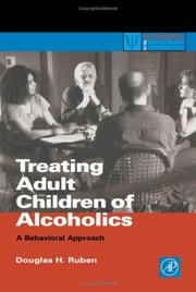 Front cover of Treating Adult Children of Alcoholics by Douglas H. Ruben