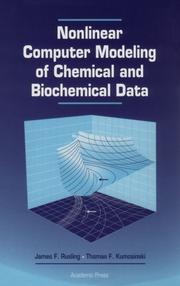 Front cover of Nonlinear computer modeling of chemical and biochemical data by James F. Rusling