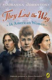 Front cover of They Led the Way by Johanna Johnston