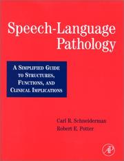 Cover of Speech-language pathology by Carl R. Schneiderman