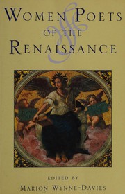 Front cover of Women poets of the Renaissance by Marion Wynne-Davies