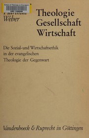 Cover of Theologie, Gesellschaft, Wirtschaft by Hartmut-Michael Weber