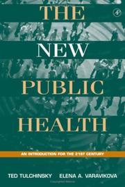 Front cover of The new public health by Theodore H. Tulchinsky