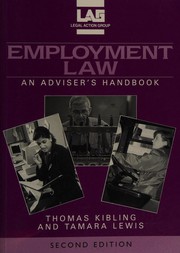 Cover of Employment law by Thomas Kibling