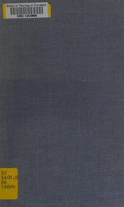 Cover of Moral reasoning by R. W. Beardsmore