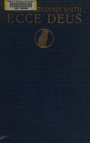 Cover of Ecce Deus by William Benjamin Smith