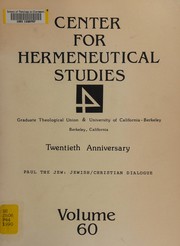 Front cover of Paul the Jew by Hayim Goren Perelmuter