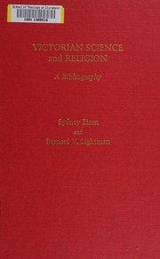 Front cover of Victorian science and religion by Sydney Eisen