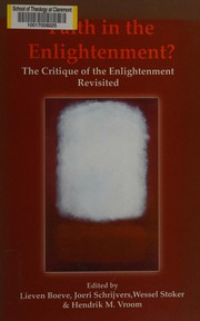 Front cover of Faith in the Enlightenment? by L. Boeve