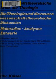 Cover of Wissenschaftstheoretische Kritik der Theologie by Gerhard Sauter