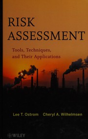 Cover of Risk assessment by Lee T. Ostrom