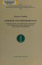 Front cover of Gesichte und Offenbarungen by Johannes Lindblom