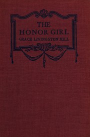 Front cover of The honor girl by Grace Livingston Hill