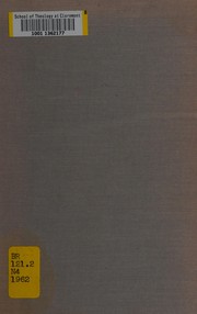 Cover of Criterion for the church by J. Robert Nelson
