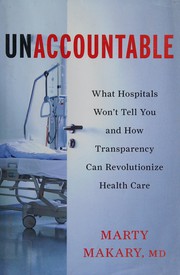 Cover of Unaccountable by Marty Makary