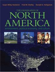 Front cover of The geography of North America by Susan Wiley Hardwick