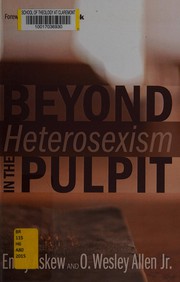 Front cover of Beyond heterosexism in the pulpit by Emily Askew