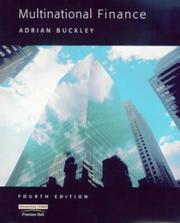 Cover of Multinational finance by Adrian Buckley