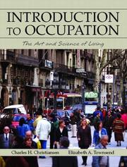 Front cover of Introduction to Occupation by Charles Christiansen