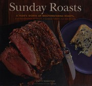 Cover of Sunday roasts by Betty Rosbottom