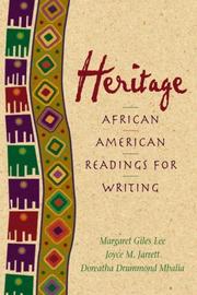Cover of Heritage by Joyce M. Jarrett