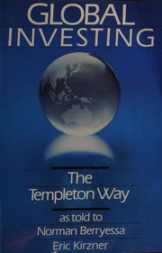 Front cover of Global investing by Norman Berryessa