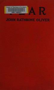 Cover of Fear by John Rathbone Oliver