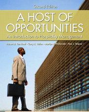Front cover of Host of Opportunities, A by Hubert B. Van Hoof