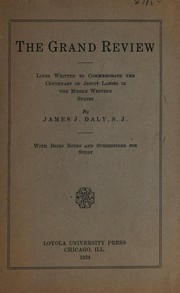 Front cover of The grand review by James J. Daly