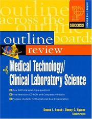 Front cover of Prentice Hall health outline review of medical techology/clinical laboratory science by Donna L. Leach