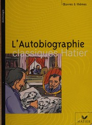 Cover of L'autobiographie by Priscille Michel