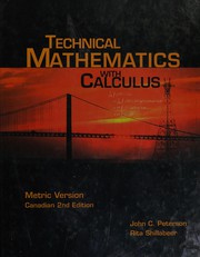 Cover of TECHNICAL MATHEMATICS WITH CALCULUS by Peterson; Shillabeer