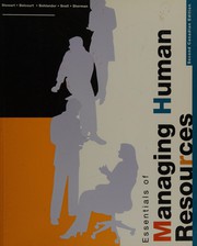 Cover of Essentials of managing human resources by Eileen B. Stewart