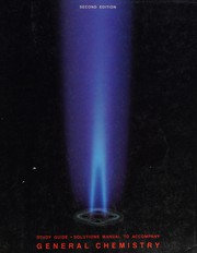 Front cover of Study guide - Solutions manual to accompany General Chemistry by Carole H. McQuarrie